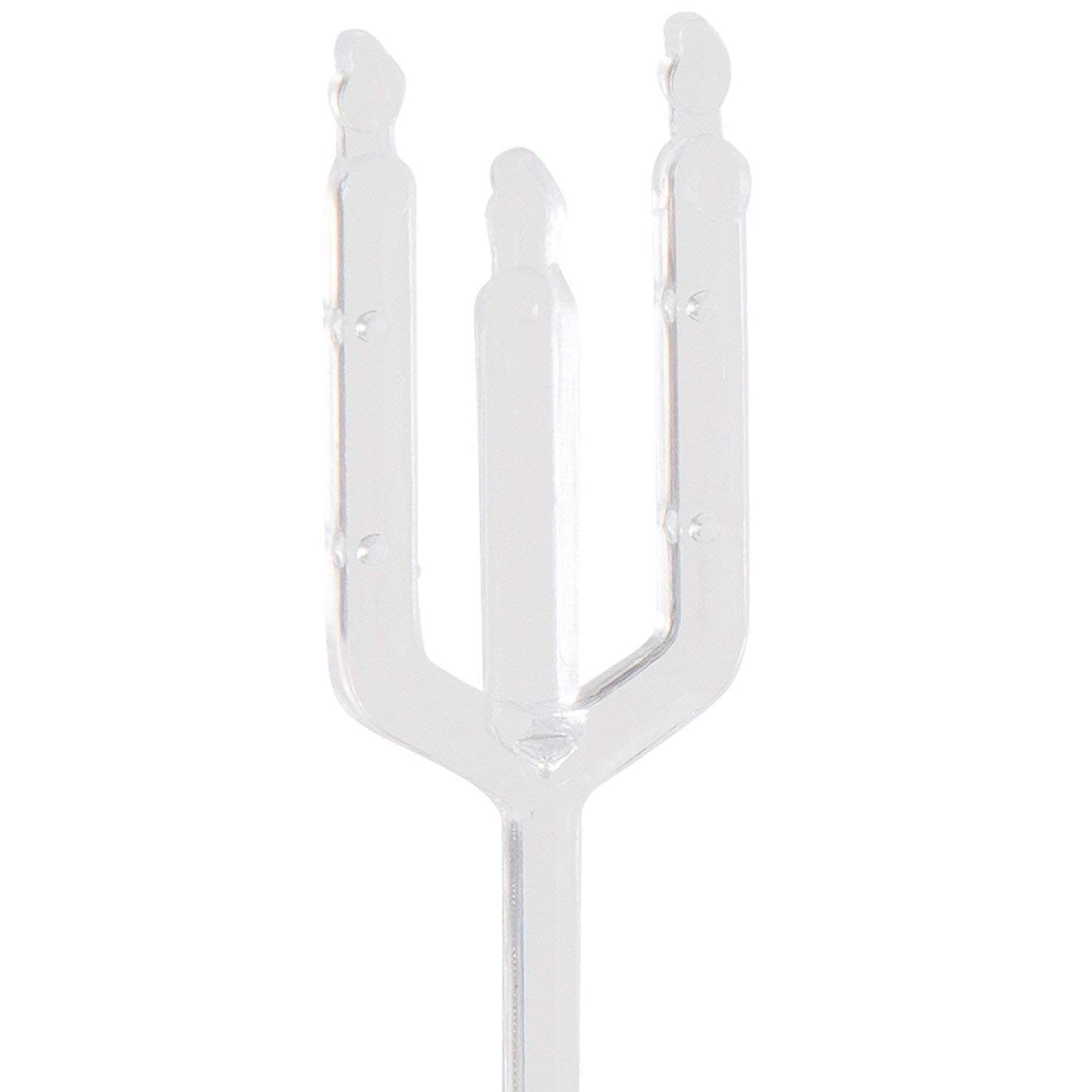 120 Pack 12" Plastic Clear Floral Picks