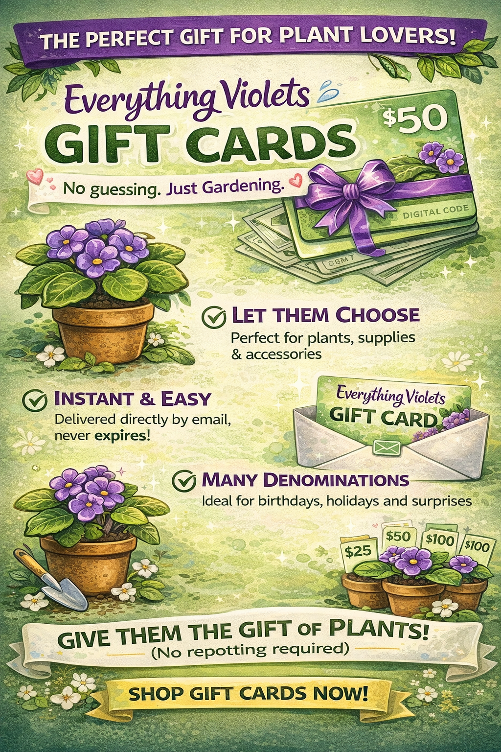 Everything Violets Gift Card