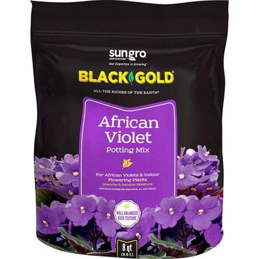 SunGro Black Gold African Violet Mix - 8 Quarts