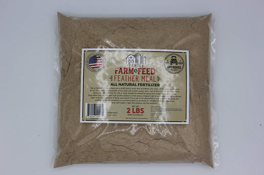 Feather Meal Fertilizer | Granular Mix | 2 Pounds